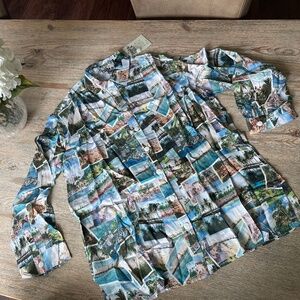 Pam & Gela Printed Shirt